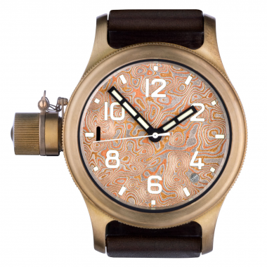 Часы АГАТ 295 Бронза 46 мм ЗлатМокумэ