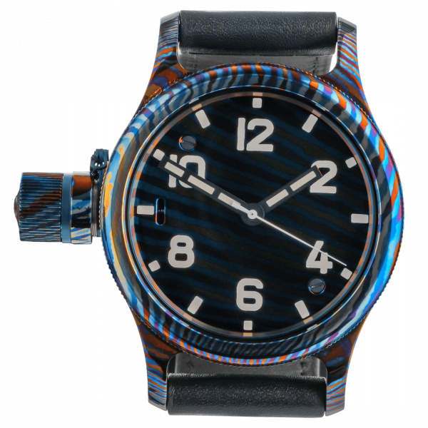 Часы AGAT 295 Титановый Дамаск 46 мм (циферблат Титановый Дамаск) - Изображение 1