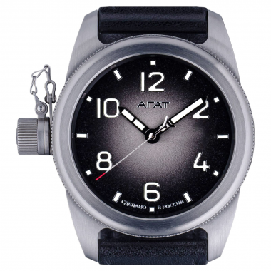 Часы АГАТ Катран сталь 44 мм